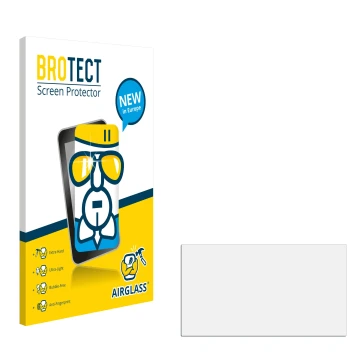 Front side of a product packaging with the brand logo BROTECT. Next to it is the corresponding screen protector.