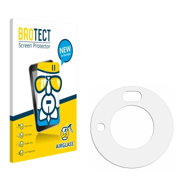 Front side of a product packaging with the brand logo BROTECT. Next to it is the corresponding screen protector.