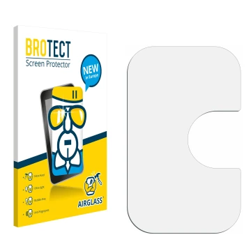 Front side of a product packaging with the brand logo BROTECT. Next to it is the corresponding screen protector.