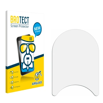 Front side of a product packaging with the brand logo BROTECT. Next to it is the corresponding screen protector.