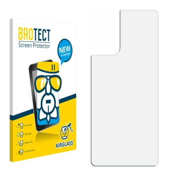 Front side of a product packaging with the brand logo BROTECT. Next to it is the corresponding screen protector.