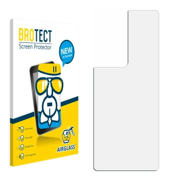 Front side of a product packaging with the brand logo BROTECT. Next to it is the corresponding screen protector.