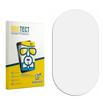 Front side of a product packaging with the brand logo BROTECT. Next to it is the corresponding screen protector.