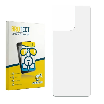 Front side of a product packaging with the brand logo BROTECT. Next to it is the corresponding screen protector.