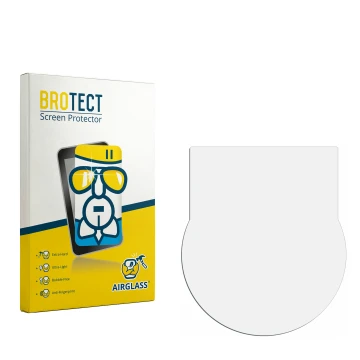 Front side of a product packaging with the brand logo BROTECT. Next to it is the corresponding screen protector.