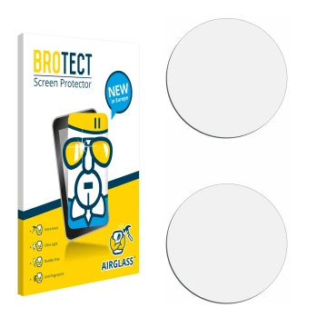 Front side of a product packaging with the brand logo BROTECT. Next to it is the corresponding screen protector.