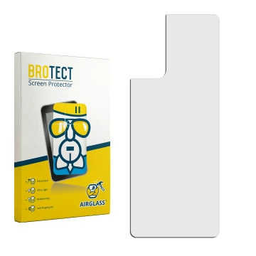 Front side of a product packaging with the brand logo BROTECT. Next to it is the corresponding screen protector.