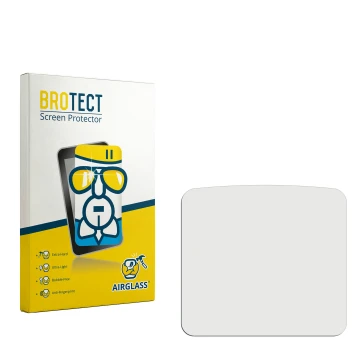Front side of a product packaging with the brand logo BROTECT. Next to it is the corresponding screen protector.
