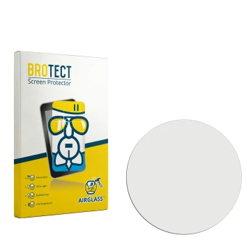 Front side of a product packaging with the brand logo BROTECT. Next to it is the corresponding screen protector.