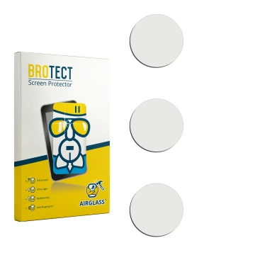 Front side of a product packaging with the brand logo BROTECT. Next to it is the corresponding screen protector.