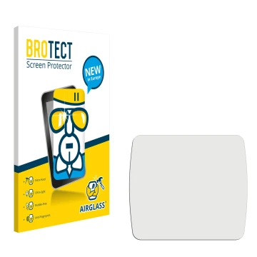 Front side of a product packaging with the brand logo BROTECT. Next to it is the corresponding screen protector.
