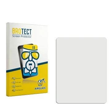 Front side of a product packaging with the brand logo BROTECT. Next to it is the corresponding screen protector.