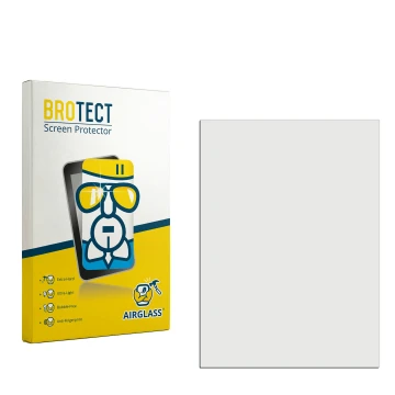 Front side of a product packaging with the brand logo BROTECT. Next to it is the corresponding screen protector.