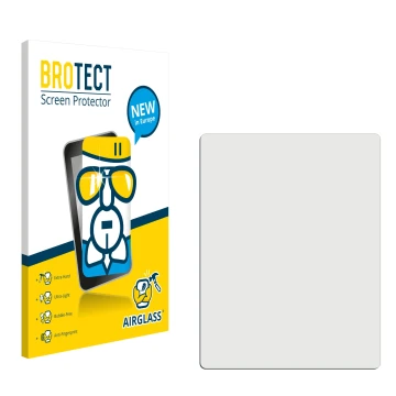 Front side of a product packaging with the brand logo BROTECT. Next to it is the corresponding screen protector.