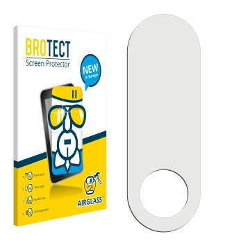 Front side of a product packaging with the brand logo BROTECT. Next to it is the corresponding screen protector.