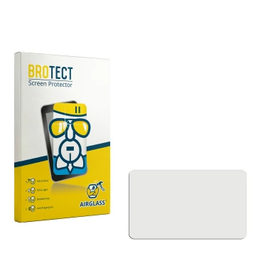 Front side of a product packaging with the brand logo BROTECT. Next to it is the corresponding screen protector.