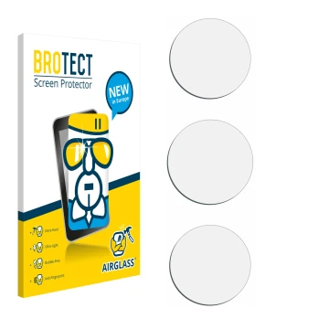 Front side of a product packaging with the brand logo BROTECT. Next to it is the corresponding screen protector.