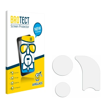 Front side of a product packaging with the brand logo BROTECT. Next to it is the corresponding screen protector.