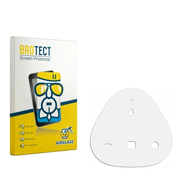 Front side of a product packaging with the brand logo BROTECT. Next to it is the corresponding screen protector.