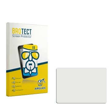 Front side of a product packaging with the brand logo BROTECT. Next to it is the corresponding screen protector.