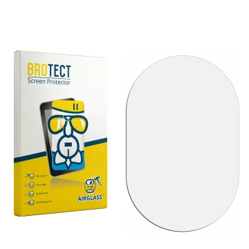 Front side of a product packaging with the brand logo BROTECT. Next to it is the corresponding screen protector.