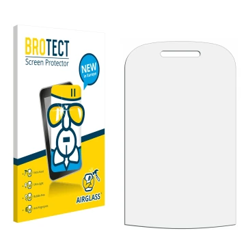 Front side of a product packaging with the brand logo BROTECT. Next to it is the corresponding screen protector.