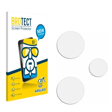 Front side of a product packaging with the brand logo BROTECT. Next to it is the corresponding screen protector.