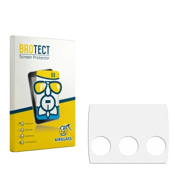 Front side of a product packaging with the brand logo BROTECT. Next to it is the corresponding screen protector.
