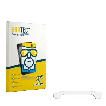 Front side of a product packaging with the brand logo BROTECT. Next to it is the corresponding screen protector.