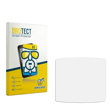 Front side of a product packaging with the brand logo BROTECT. Next to it is the corresponding screen protector.