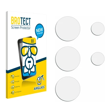 Front side of a product packaging with the brand logo BROTECT. Next to it is the corresponding screen protector.