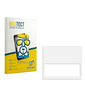 Front side of a product packaging with the brand logo BROTECT. Next to it is the corresponding screen protector.