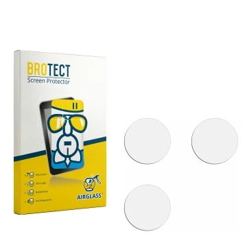 Front side of a product packaging with the brand logo BROTECT. Next to it is the corresponding screen protector.