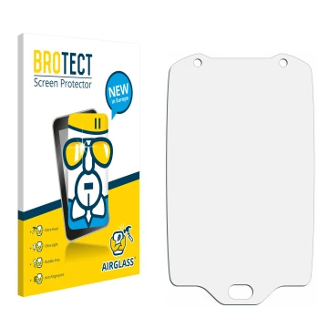 Front side of a product packaging with the brand logo BROTECT. Next to it is the corresponding screen protector.