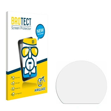 Front side of a product packaging with the brand logo BROTECT. Next to it is the corresponding screen protector.