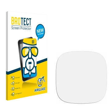 Front side of a product packaging with the brand logo BROTECT. Next to it is the corresponding screen protector.