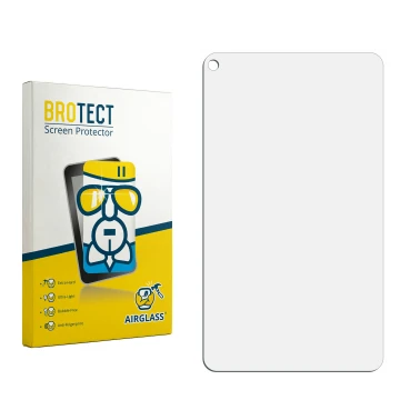 Front side of a product packaging with the brand logo BROTECT. Next to it is the corresponding screen protector.