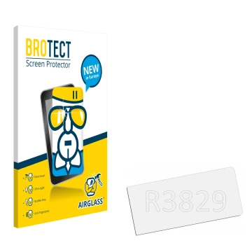 Front side of a product packaging with the brand logo BROTECT. Next to it is the corresponding screen protector.
