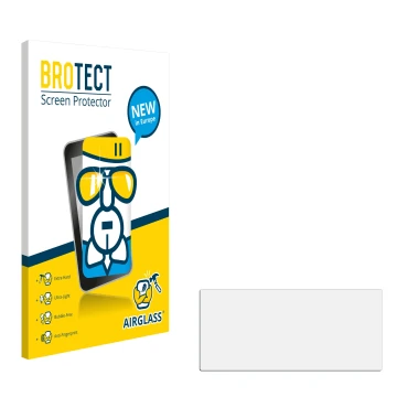 Front side of a product packaging with the brand logo BROTECT. Next to it is the corresponding screen protector.