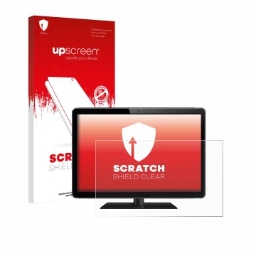 Front side of a product packaging with the brand logo upscreen. Next to it is the device shown with the corresponding screen p