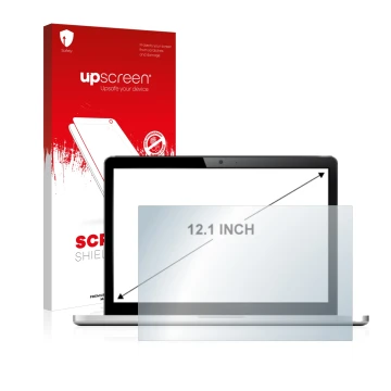 Front side of a product packaging with the brand logo upscreen. Next to it is the device shown with the corresponding screen p