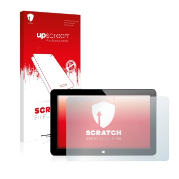 Front side of a product packaging with the brand logo upscreen. Next to it is the device Cube i7 Stylus shown with the corresp