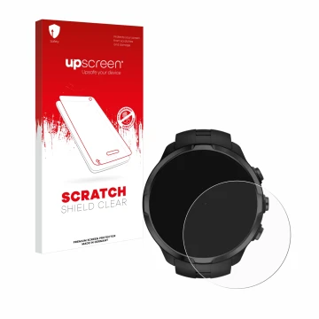 Front side of a product packaging with the brand logo upscreen. Next to it is the device Suunto Spartan Sport Wrist HR shown w