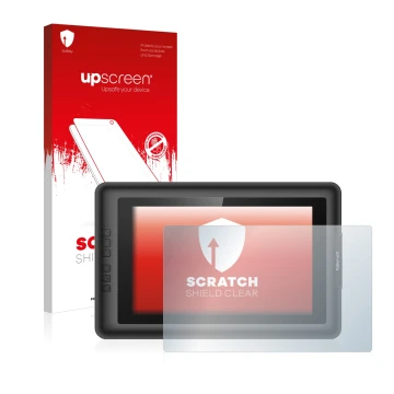 Front side of a product packaging with the brand logo upscreen. Next to it is the device XP-Pen Artist 13.3 shown with the cor