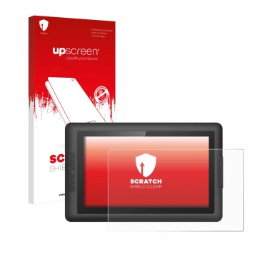 Front side of a product packaging with the brand logo upscreen. Next to it is the device XP-Pen Artist 15.6 shown with the cor
