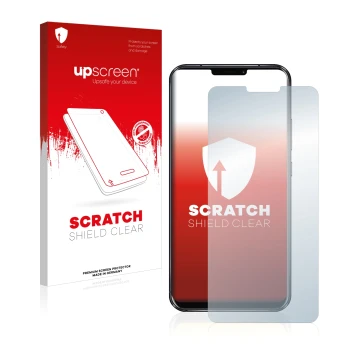 Front side of a product packaging with the brand logo upscreen. Next to it is the device ASUS ZenFone 5z ZS620KL shown with th