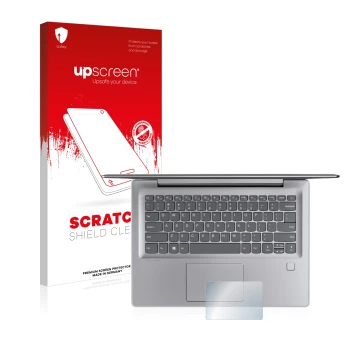 Front side of a product packaging with the brand logo upscreen. Next to it is the device Lenovo IdeaPad 530s (14