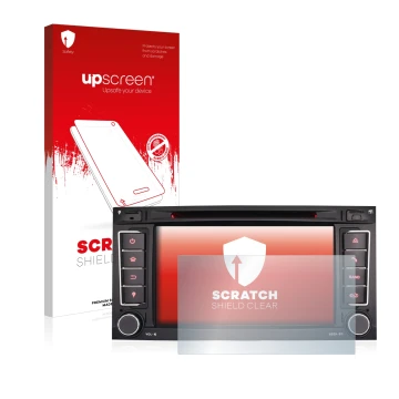 Front side of a product packaging with the brand logo upscreen. Next to it is the device Erisin ES 7856T 7