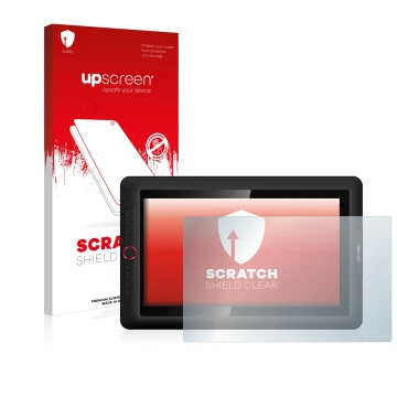 Front side of a product packaging with the brand logo upscreen. Next to it is the device XP-Pen Artist 15.6 Pro shown with the