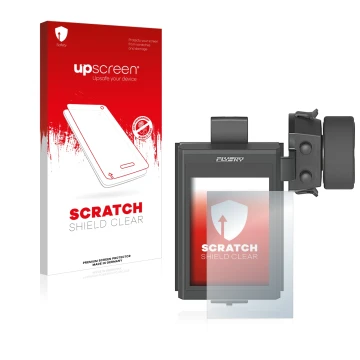 Front side of a product packaging with the brand logo upscreen. Next to it is the device FlySky FS-NB4 shown with the correspo